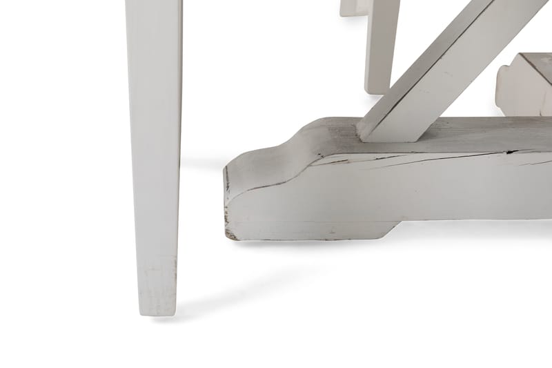 Lyon Spisebordssæt 150 cm Rund med 4 Jenny stol - Vintage Elm / Grå / Hvid - Spisebordssæt