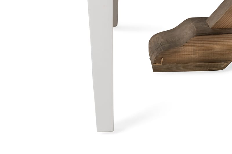 Lyon Spisebordssæt 150 cm Rund med 6 Jenny stol - Vintage Elm / Grå / Hvid - Møbler - Borde - Spisebordssæt
