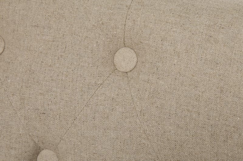 Lyon Spisegruppe Ø150 cm Rund med 6 Viktoria Stole - Vintage Natur / Hvid / Beige - Møbler - Borde - Spisebordssæt