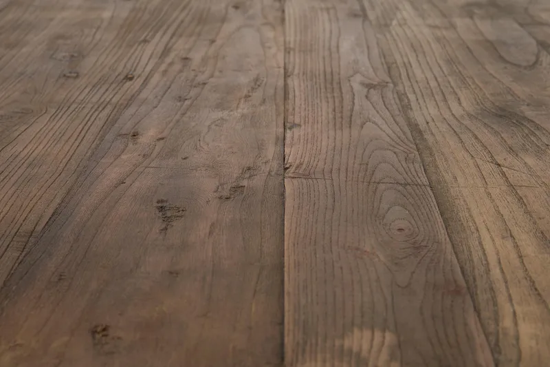 Lyon Spisegruppe 200 + 6 Stole Udtrækkeligt spisebord - Natur / Brun - Møbler - Borde - Spisebordssæt