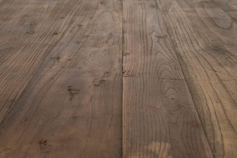 Lyon Spisegruppe 200 + 6 Stole Udtrækkeligt spisebord - Natur / Brun - Møbler - Borde - Spisebordssæt