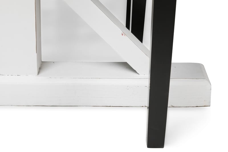 Lyon Udvideligt Spisebordssæt 200 cm med 6 Tuva Stol - Natur/Hvid/Sort - Spisebordssæt