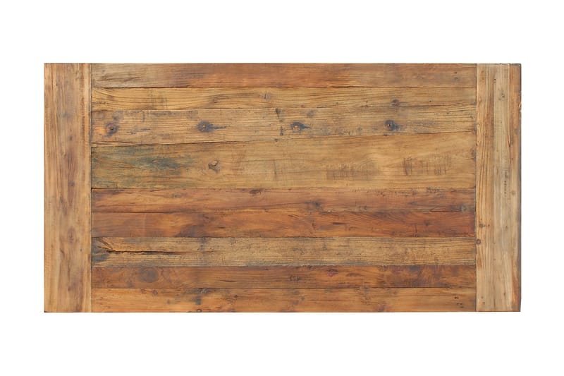 Lyon Udvideligt Spisebordssæt 200 cm med 6 Tuva Stol - Natur/Hvid/Sort - Møbler - Borde - Spisebordssæt