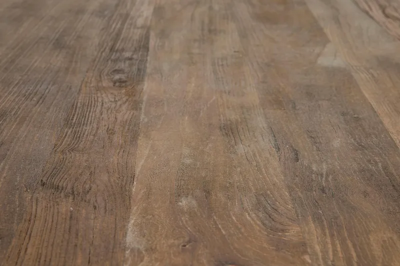 Lyon Udvideligt Spisebordssæt 200 cm med 6 Viktoria Stol - Natur/Hvid/Beige - Møbler - Borde - Spisebordssæt