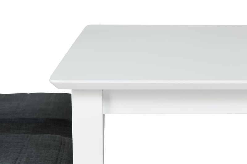 Michigan Spisebordssæt Hvid - 4 Cibus Stole - Spisebordssæt