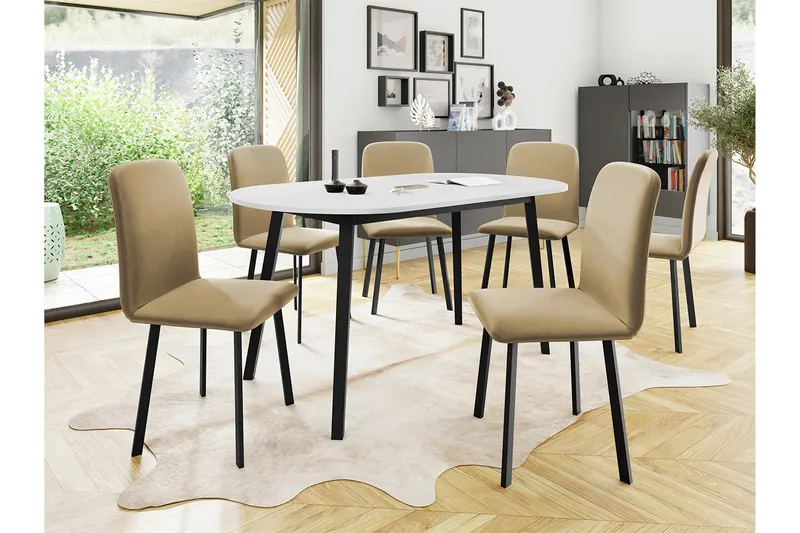 Narberth Spisegruppe - Møbler - Borde - Spisebordssæt