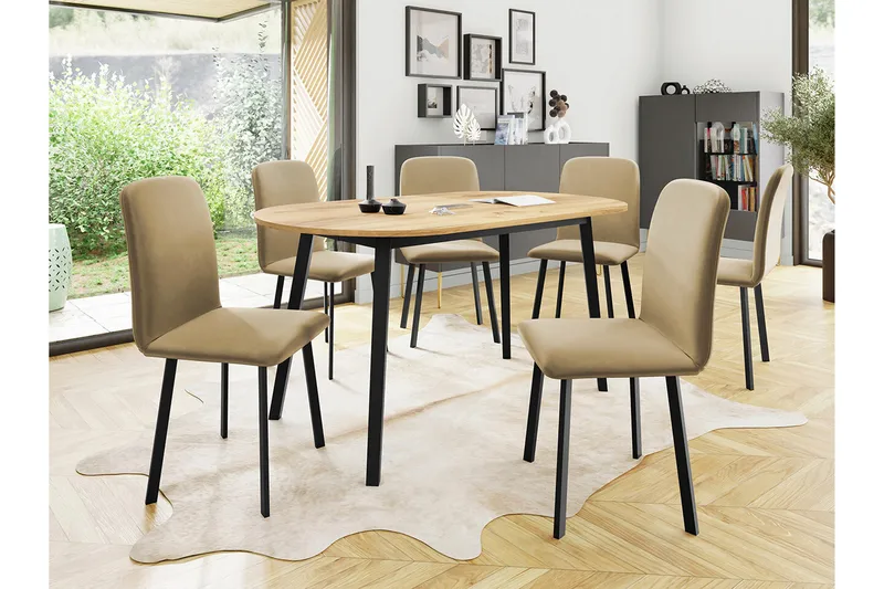 Narberth Spisegruppe - Møbler - Borde - Spisebordssæt