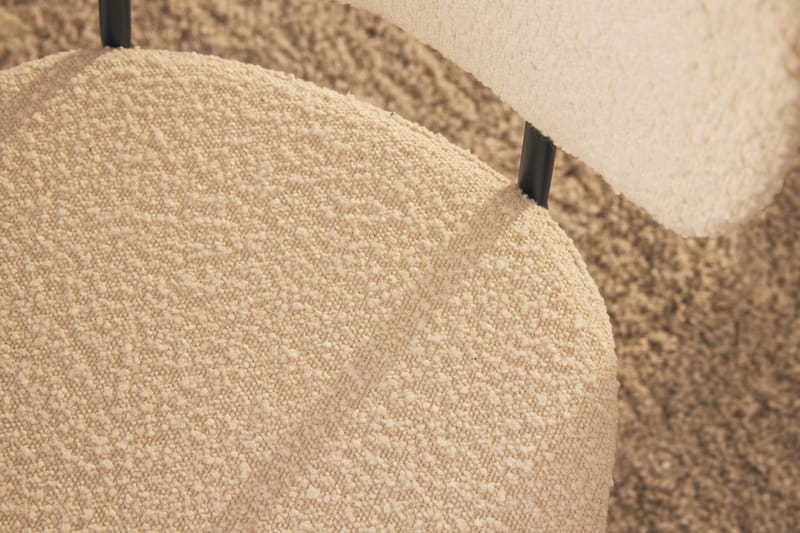 Noira Matbord 120 cm Valnöt Runt med 4st Gemmiano Mat - Brun - Møbler - Borde - Spisebordssæt