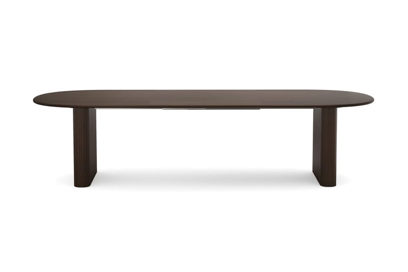 Noira spisegruppe udtrækbar 220-320 cm røget eg med 6 Katy spisestole - Røget eg - Møbler - Borde - Spisebordssæt