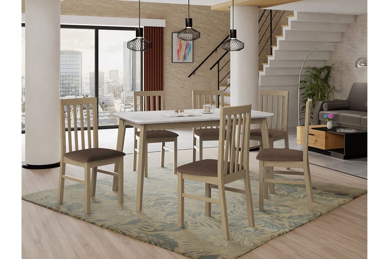 Patrickswell Spisegruppe - Møbler - Borde - Spisebordssæt