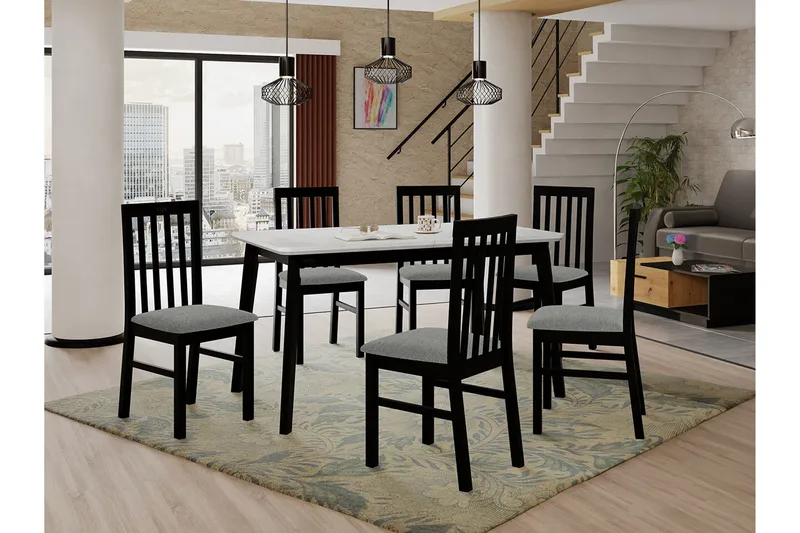 Patrickswell Spisegruppe - Møbler - Borde - Spisebordssæt