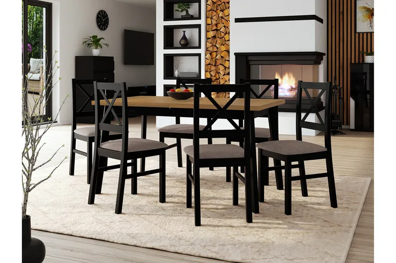 Patrickswell Spisegruppe - Møbler - Borde - Spisebordssæt