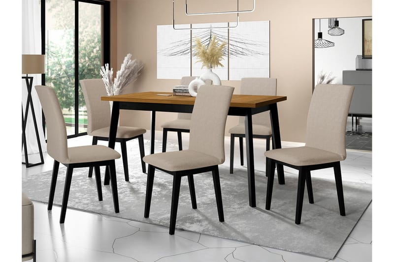 Patrickswell Spisegruppe - Møbler - Borde - Spisebordssæt