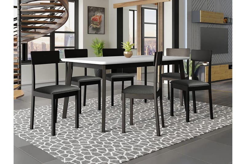 Patrickswell Spisegruppe - Møbler - Borde - Spisebordssæt