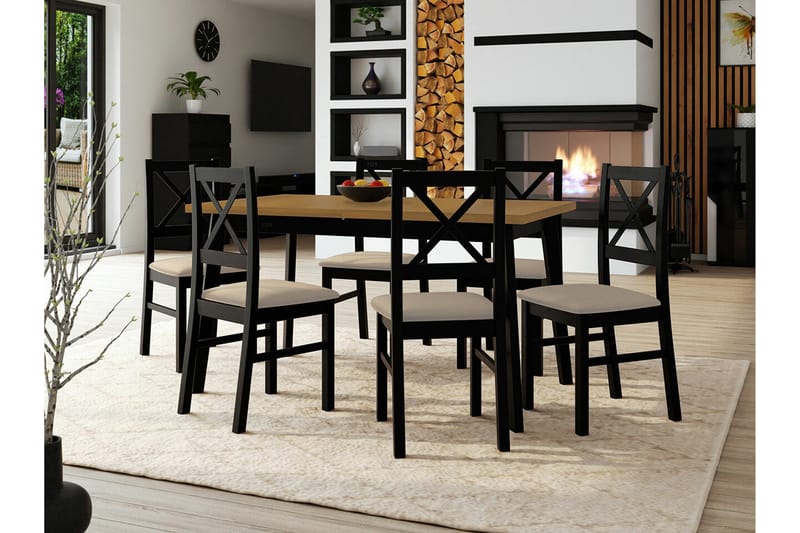 Patrickswell Spisegruppe - Møbler - Borde - Spisebordssæt