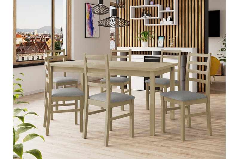 Patrickswell Spisegruppe - Møbler - Borde - Spisebordssæt