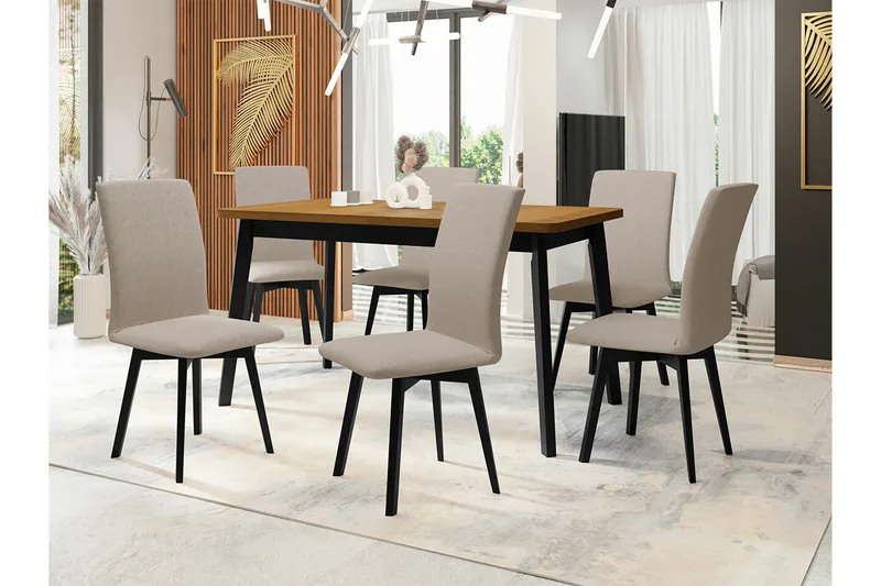 Patrickswell Spisegruppe - Møbler - Borde - Spisebordssæt