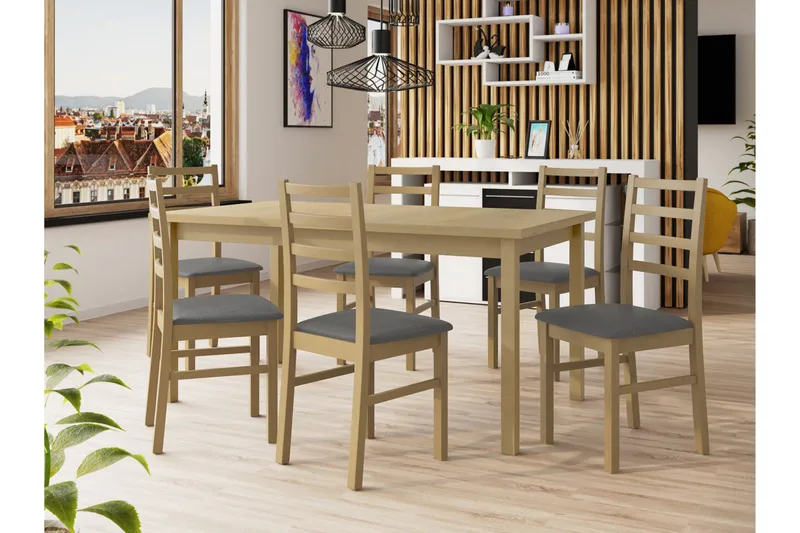 Patrickswell Spisegruppe - Møbler - Borde - Spisebordssæt