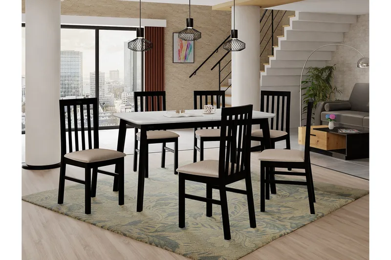 Patrickswell Spisegruppe - Møbler - Borde - Spisebordssæt