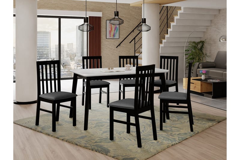 Patrickswell Spisegruppe - Møbler - Borde - Spisebordssæt