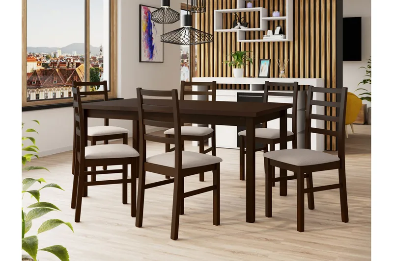 Patrickswell Spisegruppe - Møbler - Borde - Spisebordssæt