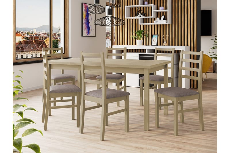 Patrickswell Spisegruppe - Møbler - Borde - Spisebordssæt