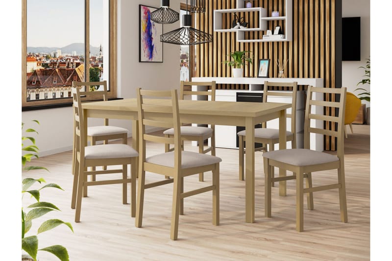 Patrickswell Spisegruppe - Møbler - Borde - Spisebordssæt