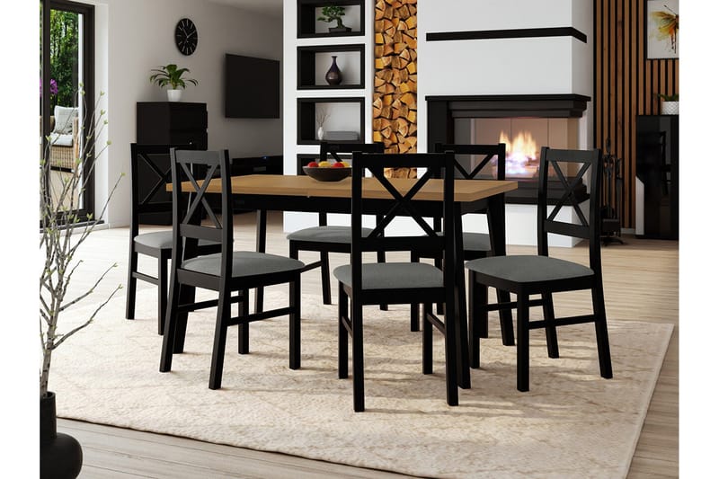 Patrickswell Spisegruppe - Møbler - Borde - Spisebordssæt