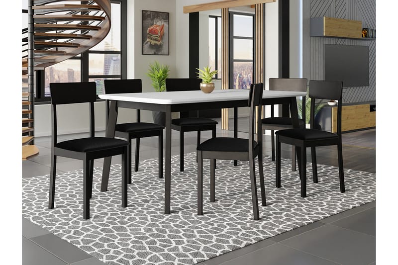 Patrickswell Spisegruppe - Møbler - Borde - Spisebordssæt