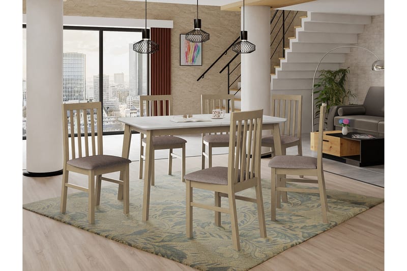 Patrickswell Spisegruppe - Møbler - Borde - Spisebordssæt