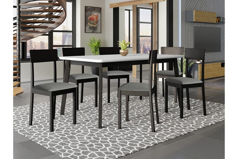 Patrickswell Spisegruppe - Møbler - Borde - Spisebordssæt