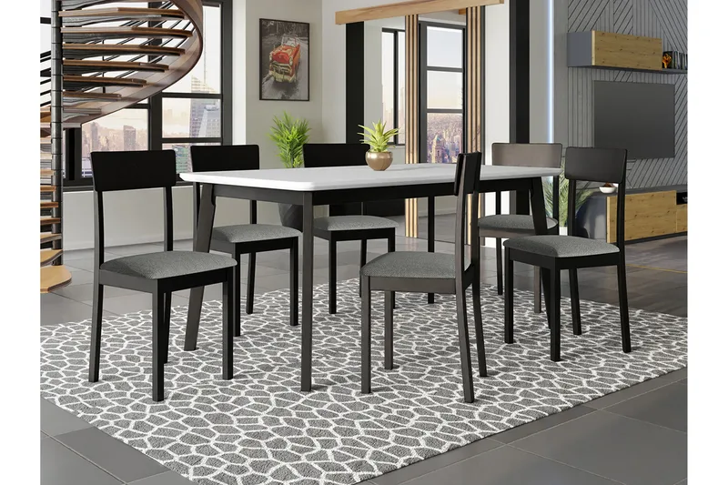 Patrickswell Spisegruppe - Møbler - Borde - Spisebordssæt