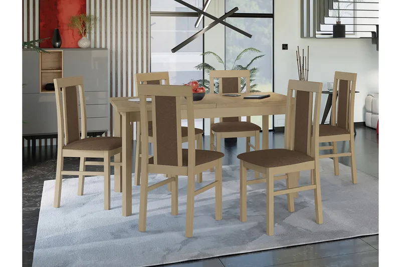 Patrickswell Spisegruppe - Møbler - Borde - Spisebordssæt