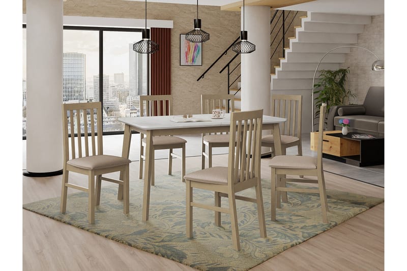 Patrickswell Spisegruppe - Møbler - Borde - Spisebordssæt