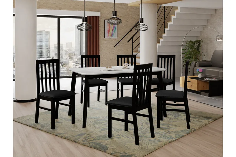 Patrickswell Spisegruppe - Møbler - Borde - Spisebordssæt