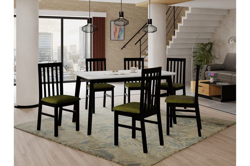Patrickswell Spisegruppe - Møbler - Borde - Spisebordssæt