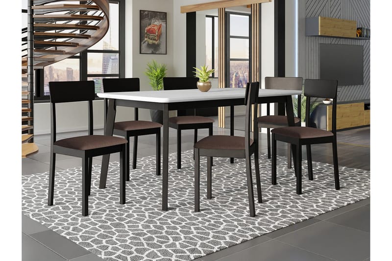 Patrickswell Spisegruppe - Møbler - Borde - Spisebordssæt