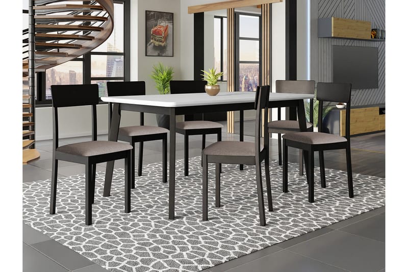 Patrickswell Spisegruppe - Møbler - Borde - Spisebordssæt