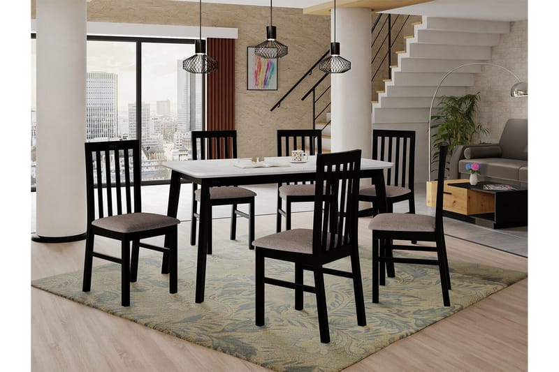 Patrickswell Spisegruppe - Møbler - Borde - Spisebordssæt