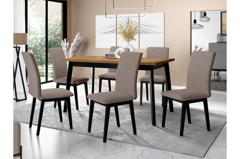 Patrickswell Spisegruppe - Møbler - Borde - Spisebordssæt