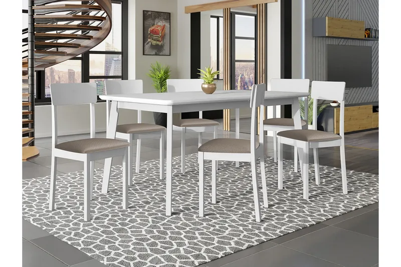 Patrickswell Spisegruppe - Møbler - Borde - Spisebordssæt