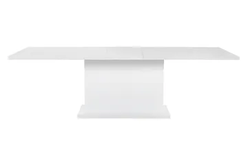 Ratliff Spisebordssæt 180 cm + 4 Sorado Stole - Hvid/Krom - Møbler - Borde - Spisebordssæt