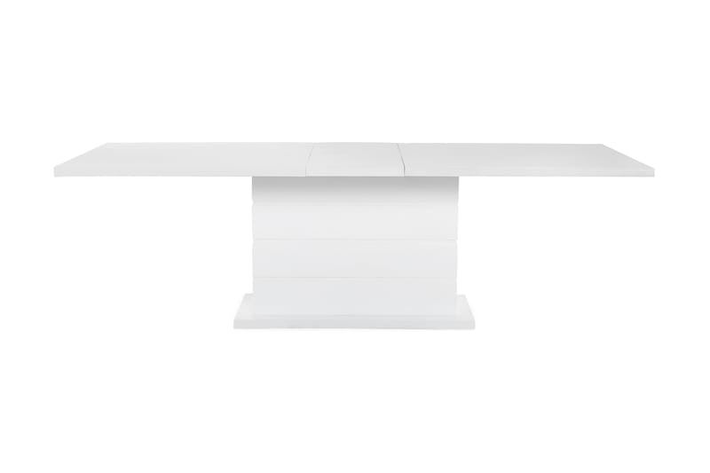 Ratliff Spisebordssæt 180x40cm m. 6 Frida Stole - Hvid/Sort - Møbler - Borde - Spisebordssæt