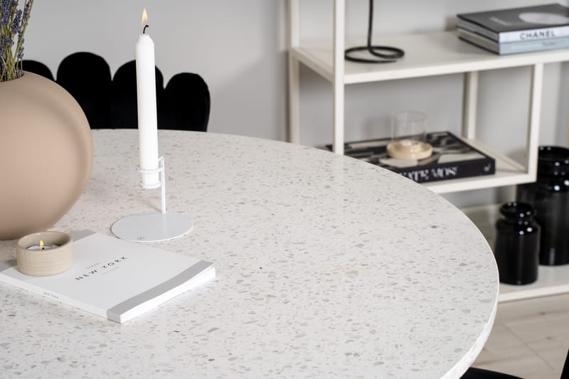 Razzia Spisebordssæt med 4 Limhamn spisebordsstole Sort - Furniture Fashion - Møbler - Borde - Spisebordssæt