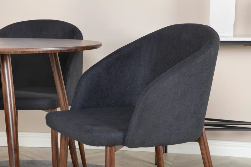 Ridones Spisebordssæt Rund 100 cm + 4 Kullersbro Spisebordss - Møbler - Borde - Spisebordssæt