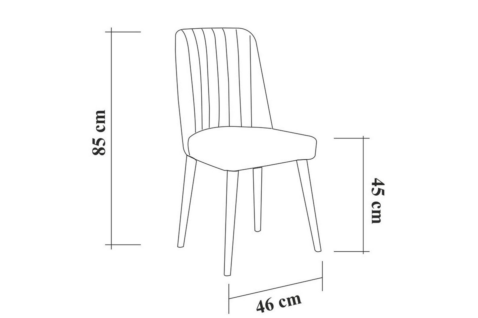 Shundrea Spisebordssæt 5 dele 75 cm - Træ/natur - Møbler - Borde - Spisebordssæt