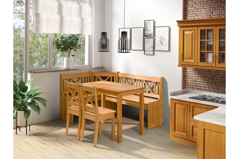 Sialana Spisebordssæt - Elletræ - Møbler - Borde - Spisebordssæt