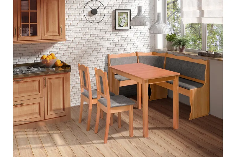 Sialana Spisebordssæt - Træ/Brun - Møbler - Borde - Spisebordssæt