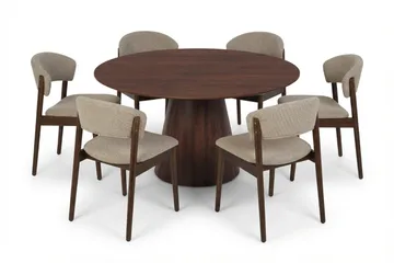 150 cm - Mørk brun