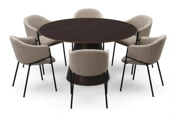150 cm - Mørk brun